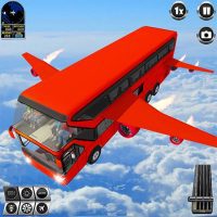 Flying Bus Driving simulator 2019 Free Bus Games APKs MOD