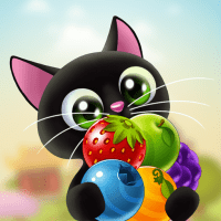 Fruity Cat bubble shooter APKs MOD