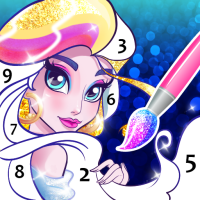 Princess Coloring Book Special Color by Number APKs MOD
