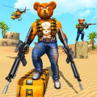 Teddy Bear Gun Strike Game Counter Shooting Games APKs MOD