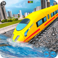 Underwater Bullet Train Simulator Train Games APKs MOD