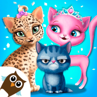 Cat Hair Salon Birthday Party Virtual Kitty Care APKs MOD