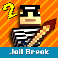 Cops N Robbers Pixel Prison Games 2 APKs MOD