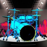 Drum Hero rock music game tiles style APKs MOD