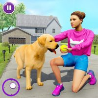 Family Pet Dog Home Adventure Game APKs MOD
