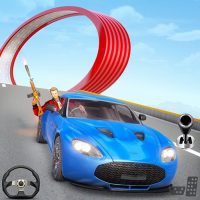 Gangster Car Stunt Games Mega Ramp Car Simulator APKs MOD