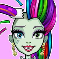 Monster High Beauty Shop Fangtastic Fashion Game APKs MOD
