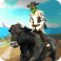 Angry Bull Attack Cowboy Racing APKs MOD