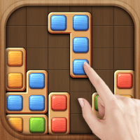 Color Wood Block Puzzle Free Fun Drop Brain Game APKs MOD