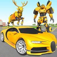 Deer Robot Car Game Robot Transforming Games APKs MOD