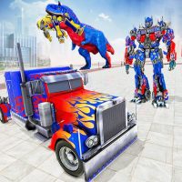 Police Truck Robot Game Transforming Robot Games APKs MOD