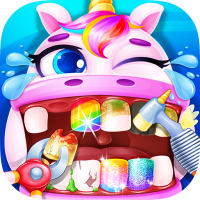 Unicorn Dentist Rainbow Pony Beauty Salon APKs MOD