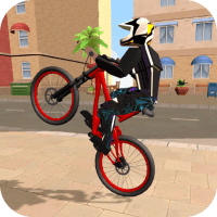 Wheelie Bike 3D BMX stunts wheelie bike riding APKs MOD
