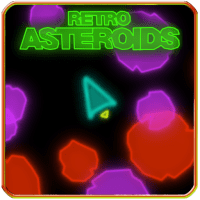 Asteroids Retro 2D Space Arcade APKs MOD