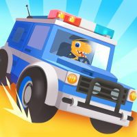 Dinosaur Police Car Police Chase Games for Kids APKs MOD