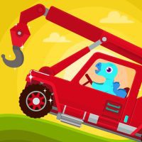 Dinosaur Rescue Truck Games for kids Toddlers APKs MOD