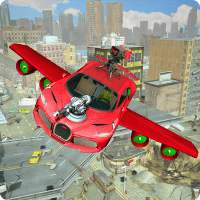 Flying Car Rescue Game 3D Flying Simulator APKs MOD