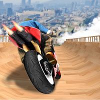Impossible Mega Ramp Moto Bike Rider Stunts Racing APKs MOD