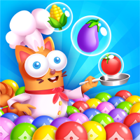 Kitten Games Bubble Shooter Cooking Game APKs MOD