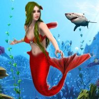 Mermaid Simulator Games Sea Beach Adventure APKs MOD