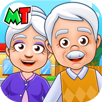 My Town Grandparents Play home Fun Life Game APKs MOD