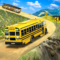 Offroad School Bus Driving Flying Bus Games 2020 APKs MOD