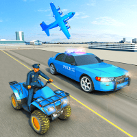 USA Police Car Transporter Games Airplane Games APKs MOD