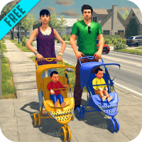 Virtual Twins mom Mother Simulator Family life APKs MOD