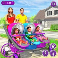 New Mother Baby Triplets Family Simulator 1.1.9 APKs MOD