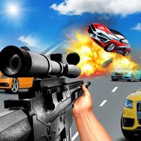 Car Racing Sniper Vs Thieves Shooting Race games 8 APKs MOD