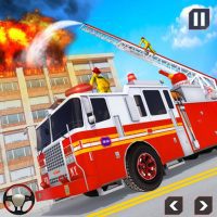 Firefighter Truck Driving Sim Fire Truck Games 24 APKs MOD