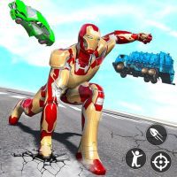 Iron Superhero War Iron Robot Rescue Mission 2020 1.3.18 APKs MOD
