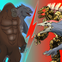 Kaiju Brawl Godzilla vs Kong 25 APKs MOD