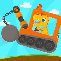 Dinosaur Digger 3 Truck Simulator Games for kids 1.1.4 APKs MOD
