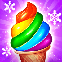 Ice Cream Paradise Match 3 Puzzle Adventure 2.8.8 APKs MOD