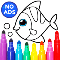 Learning Coloring Game for Kids Preschoolers 29.0 APKs MOD