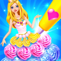Rainbow Princess Cake Maker Kids Cooking Games 1.9 APKs MOD