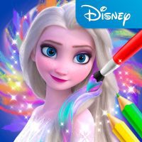 Disney Coloring World Drawing Games for Kids 8.1.0 APKs MOD