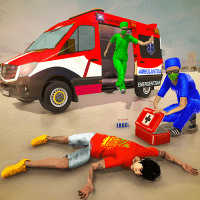 Emergency Superhero Rescue Mission Ambulance Games 1.0.9 APKs MOD