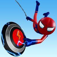 Flying Stickman Rope Hero 3.0.0 APKs MOD