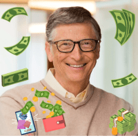 Spend Bill Gates Money 0.5 APKs MOD