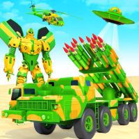 US Army Robot Missile Attack Truck Robot Games 32 APKs MOD