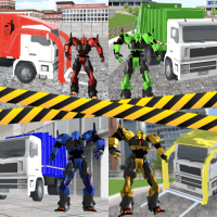 Garbage Truck Driving Transformer Robot Cleaner 1.0.6 APKs MOD