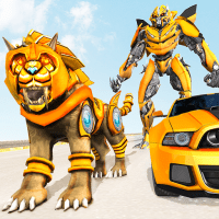 Lion Robot Transform Game 2021 1.8 APKs MOD