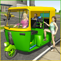 Tuk Tuk Rickshaw City Driving Simulator 2021 1.5 APKs MOD