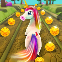 Unicorn Run Game Runner Pony 4.5 APKs MOD