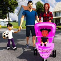 Virtual Mother Life Simulator Baby Care Games 3D 1.16 APKs MOD