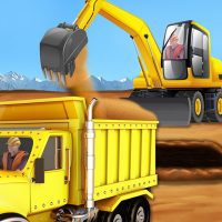 Construction Vehicles Big House Building Games 1.0.4 APKs MOD