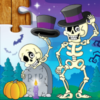 Jigsaw Puzzles Halloween Game for Kids 28.1 APKs MOD