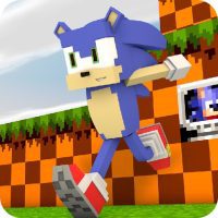 Sonic For Minecraft Free Skins Addon and New Map 1.0 APKs MOD
